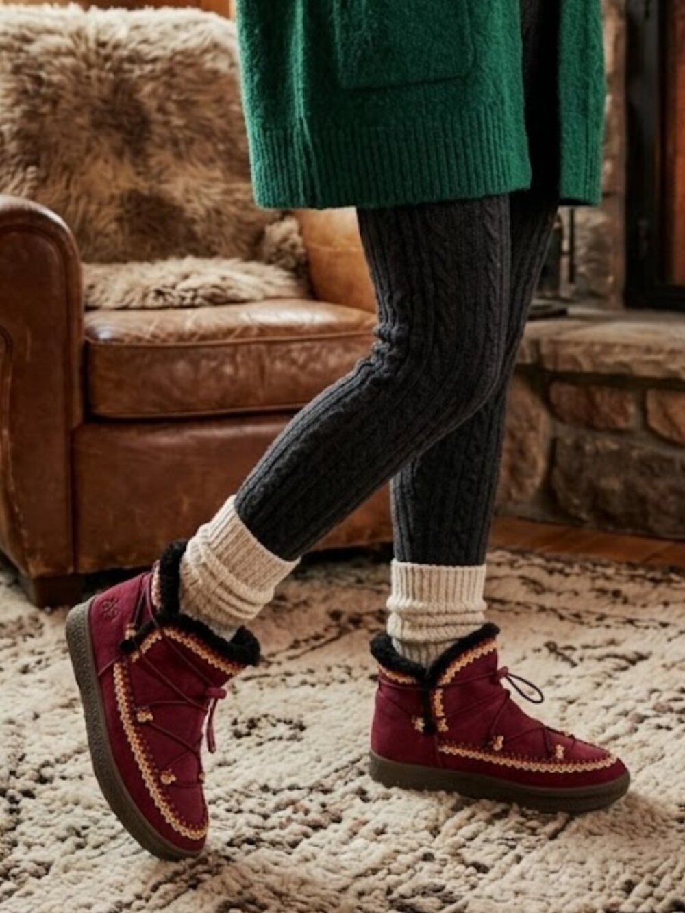 Otbt Terreno Booties Women's Size 8 In Red Cherry $169 Mint Condition